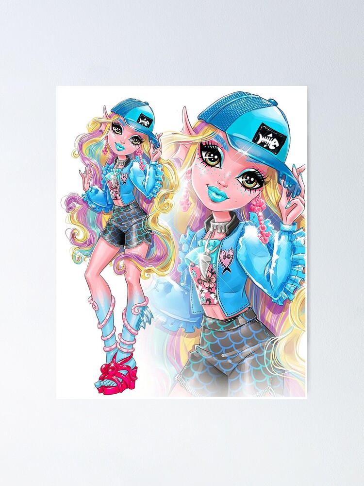 REEL DRAMA MONSTER HIGH Poster by ARTRAVESHOP