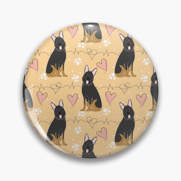 Item preview, LOVE German Shepherd - Bicolor 1 designed and sold by Lulupainting.