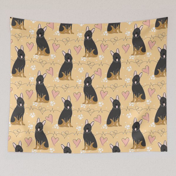 Item preview, LOVE German Shepherd - Bicolor 1 designed and sold by Lulupainting.