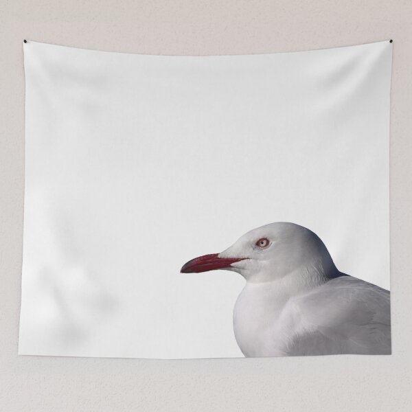 Item preview, Portrait of a seagull designed and sold by hendrikspix.