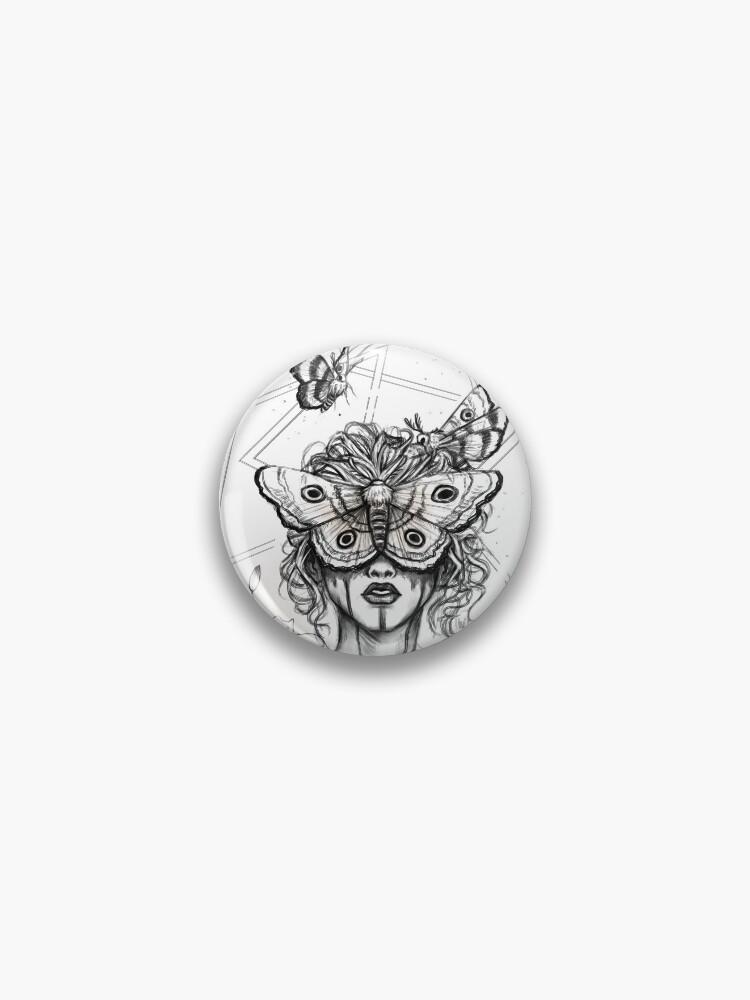 Thumbnail 1 von 3, Button, Mottenhexe designt und verkauft von Illumarie.