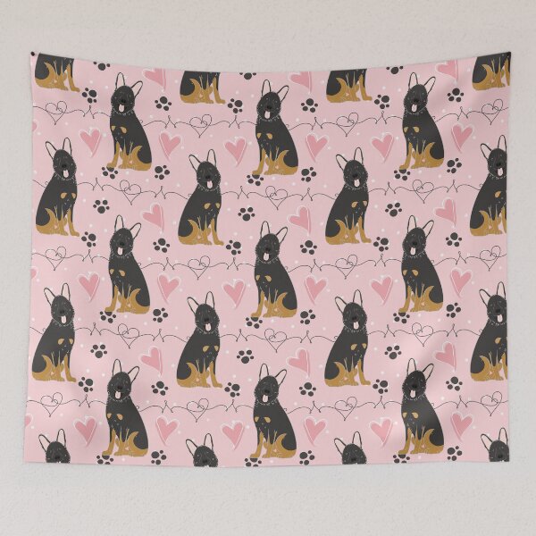 Item preview, LOVE German Shepherd - Bicolor 2 designed and sold by Lulupainting.