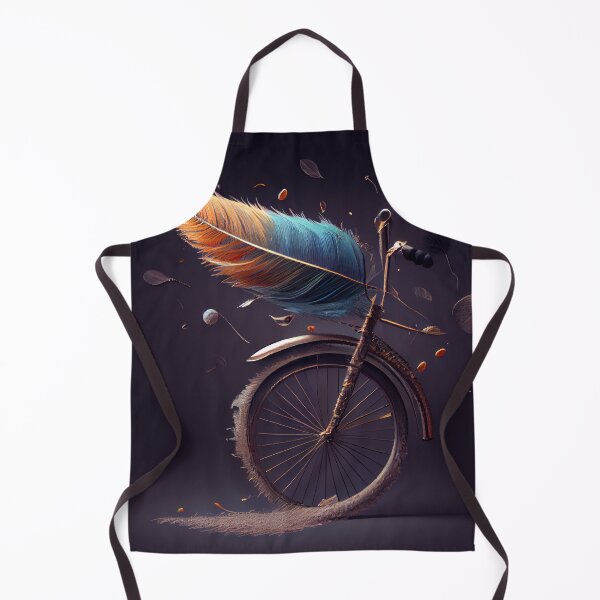Artikelvorschau, A Spoonful of Bicycle A Feather Digital Painting entworfen und verkauft von CodeAndColors.