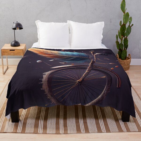 Item preview, A Spoonful of Bicycle A Feather Digital Painting designed and sold by CodeAndColors.