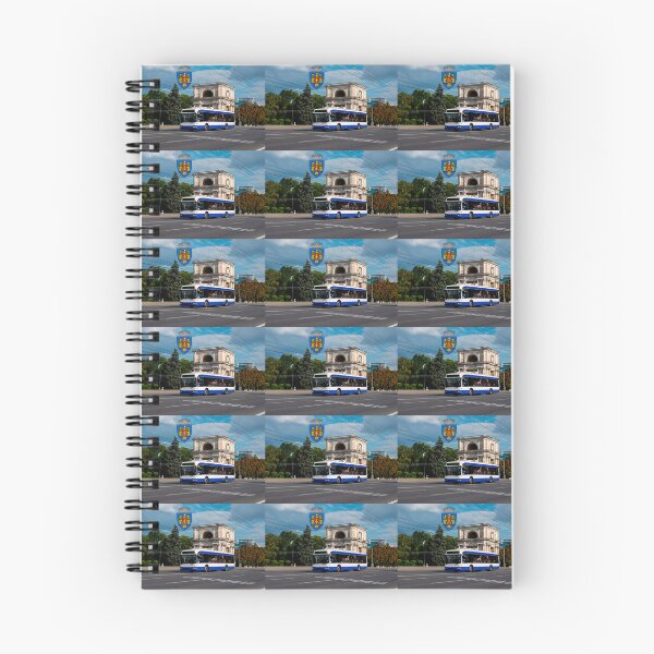 Item preview, Trolleybus BKM-321 on the streets of Chisinau, the capital of Moldova, against the background of the triumphal arch. designed and sold by ChernivtsiSkoda.