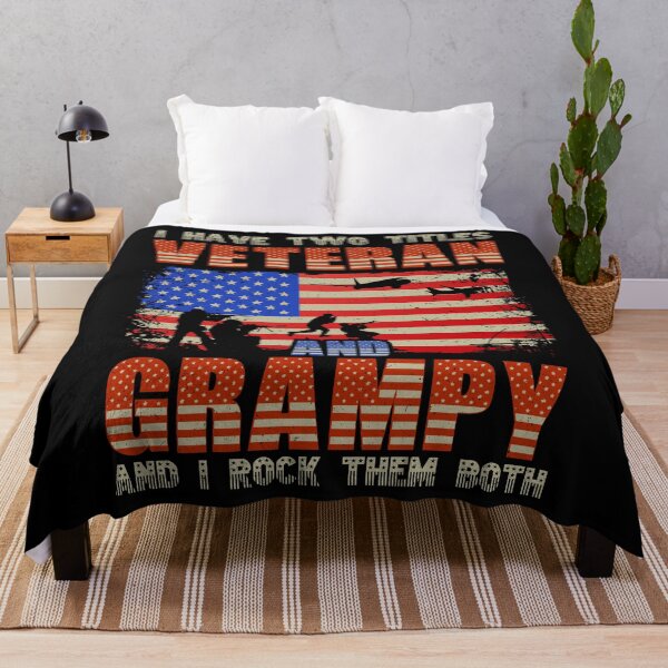 Item preview, I have two titles veteran and Grampy and i rock them both tshirt design designed and sold by tshirtsdesk.