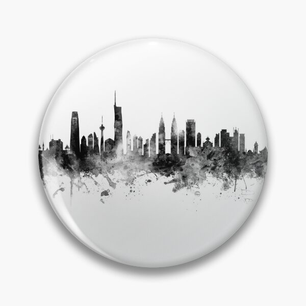 Item preview, Kuala Lumpur Malaysia Skyline designed and sold by ArtPrints.