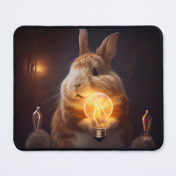 Item preview, Spectacle of Furry and bulbs Digital Painting designed and sold by CodeAndColors.