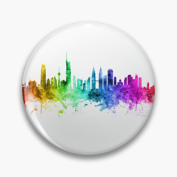 Item preview, Kuala Lumpur Malaysia Skyline designed and sold by ArtPrints.