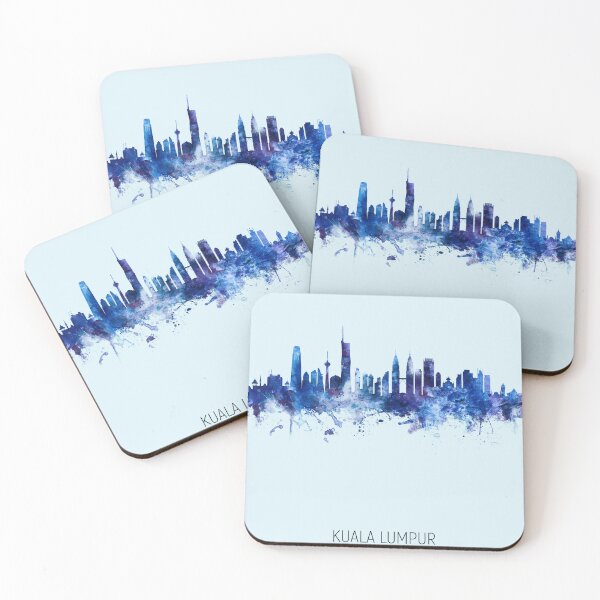 Item preview, Kuala Lumpur Malaysia Skyline designed and sold by ArtPrints.