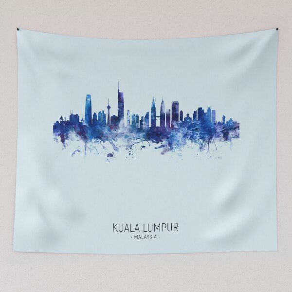 Item preview, Kuala Lumpur Malaysia Skyline designed and sold by ArtPrints.