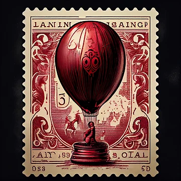 Vorschaubild zum Design The Jangling Stamp and Balloon Digital Painting von CodeAndColors