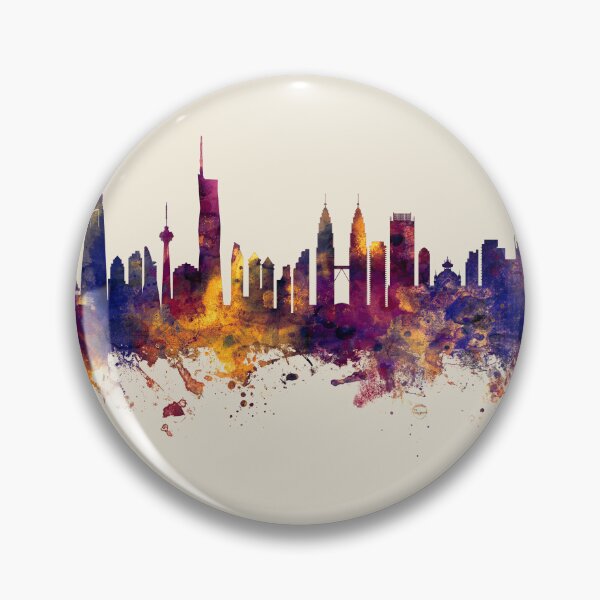 Item preview, Kuala Lumpur Malaysia Skyline designed and sold by ArtPrints.
