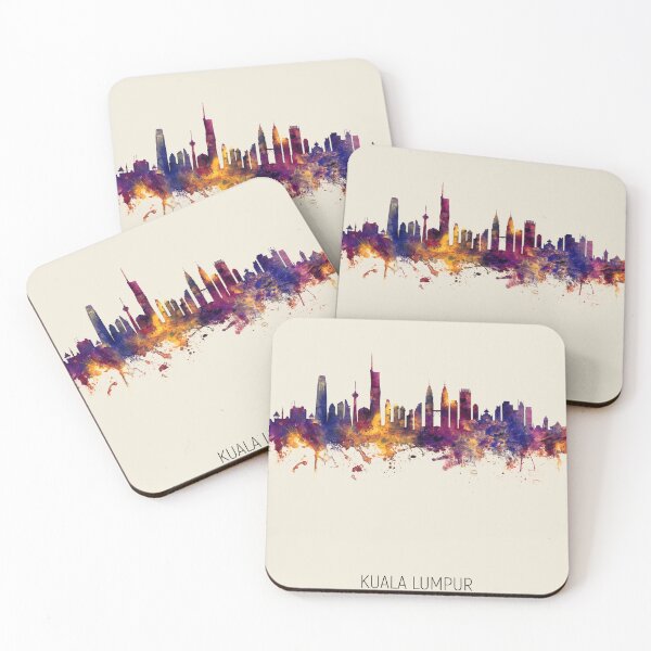 Item preview, Kuala Lumpur Malaysia Skyline designed and sold by ArtPrints.