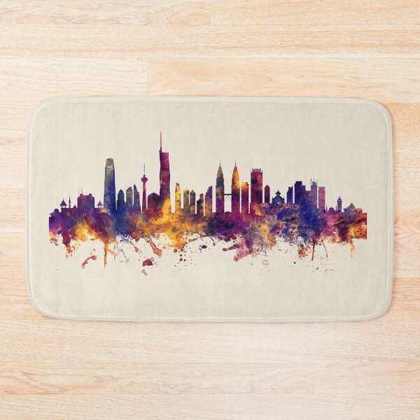 Item preview, Kuala Lumpur Malaysia Skyline designed and sold by ArtPrints.
