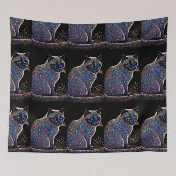 Item preview, Snowshoe Sparkle Cat 6 designed and sold by idreamaboutcats.