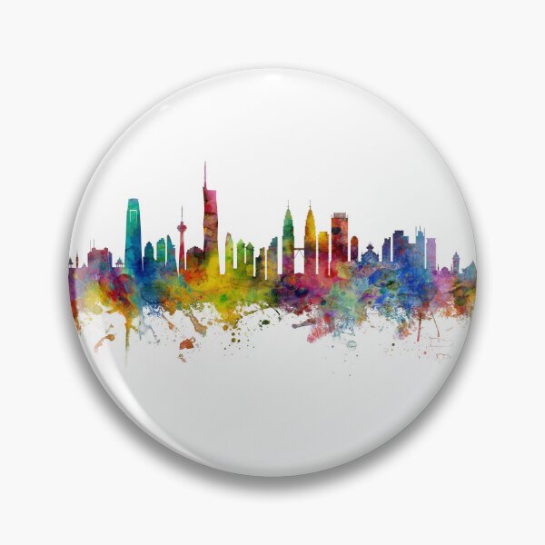 Item preview, Kuala Lumpur Malaysia Skyline designed and sold by ArtPrints.