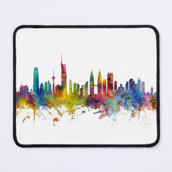 Item preview, Kuala Lumpur Malaysia Skyline designed and sold by ArtPrints.