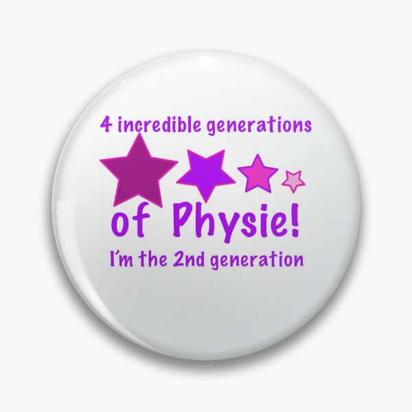 Item preview, 4 incredible generations of Physie designed and sold by JustPhysie.
