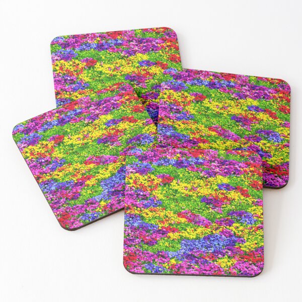 Item preview, Bed of many coloured flowers  designed and sold by David-Howells.