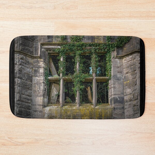 Item preview, An ancient window covered in vegetation, of the historic Castle Saunderson, near Belturbet, County Cavan, Ireland designed and sold by AlbertMi.