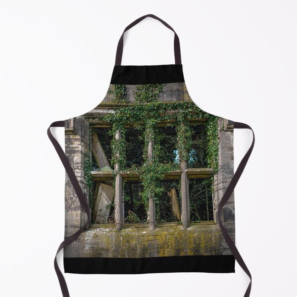 Item preview, An ancient window covered in vegetation, of the historic Castle Saunderson, near Belturbet, County Cavan, Ireland designed and sold by AlbertMi.