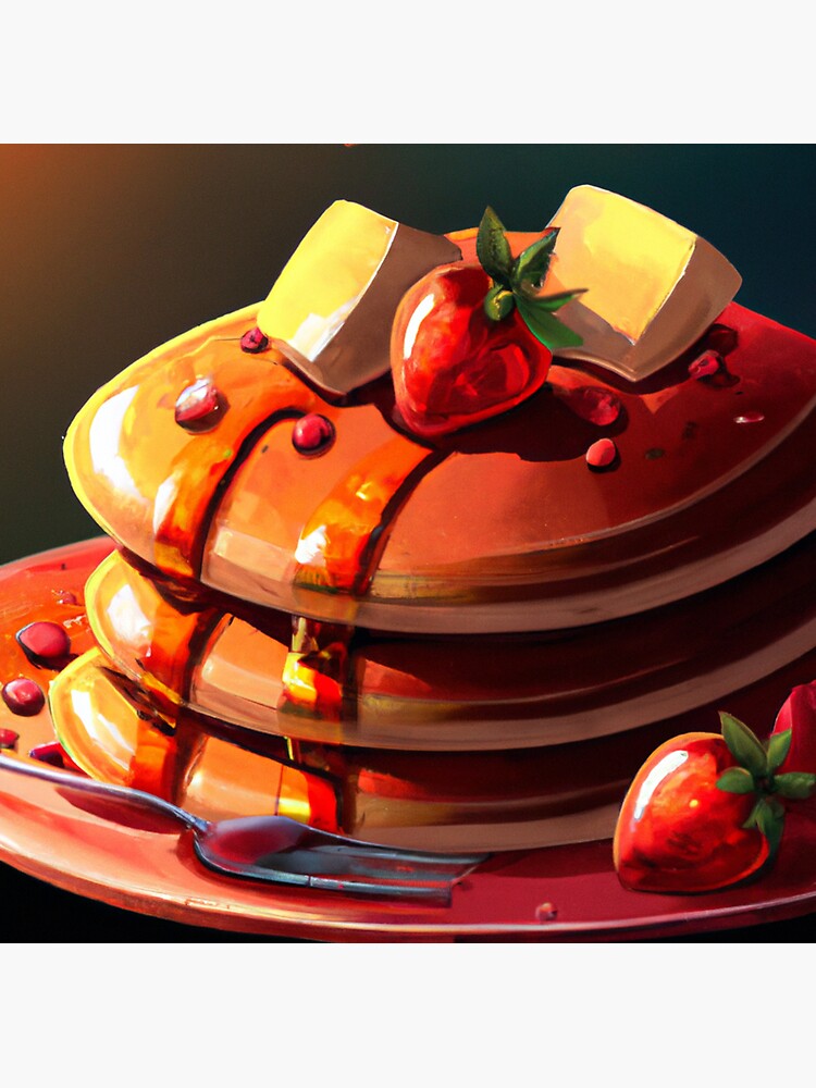 "national pancake day 2023" Sticker for Sale by Alwayssmile22 Redbubble