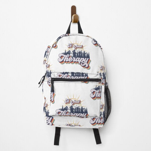 Item preview,  Cute retro camping typography, Its just therapy camping short quote designed and sold by HomeCoquette.