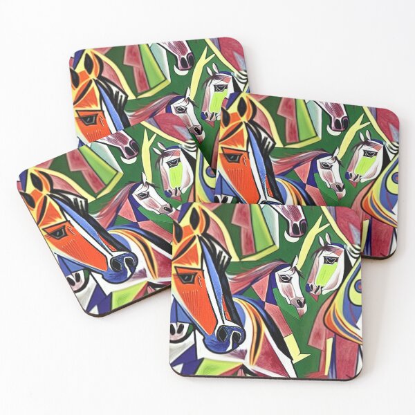 Item preview, Horses - multicolored horse  designed and sold by FloralZoo.