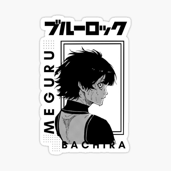 Meguru Bachira, Blue Lock Sticker for Sale by Angel-Bee