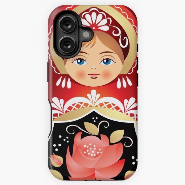 Artikel-Vorschau von Babuschka Matryoshka russische Girly Puppe, designt und verkauft von CroDesign.