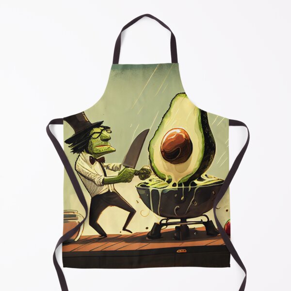 Artikelvorschau, Mollifying the Blase Avocado Digital Painting entworfen und verkauft von CodeAndColors.