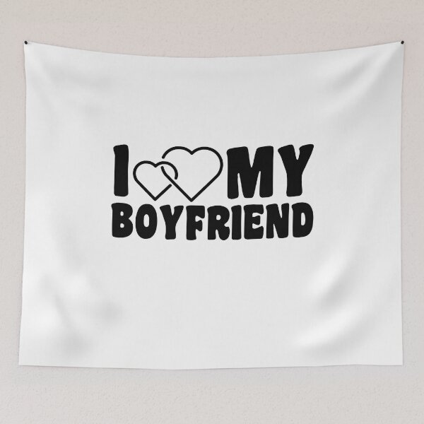 Item preview, I Love My Boyfriend Pink Heart Valentine designed and sold by hadkhanong.