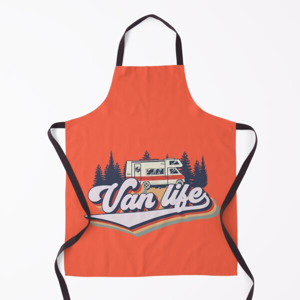 Item preview, Cute retro camping van typography, Van life camping short quote designed and sold by HomeCoquette.