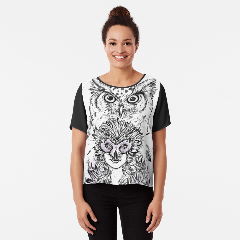 Artikel-Vorschau von Chiffon Top, designt und verkauft von Illumarie.