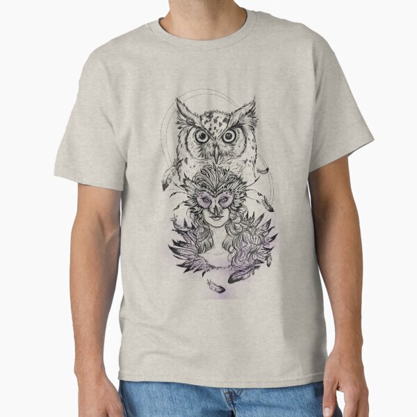 Owl Lady Classic T-Shirt