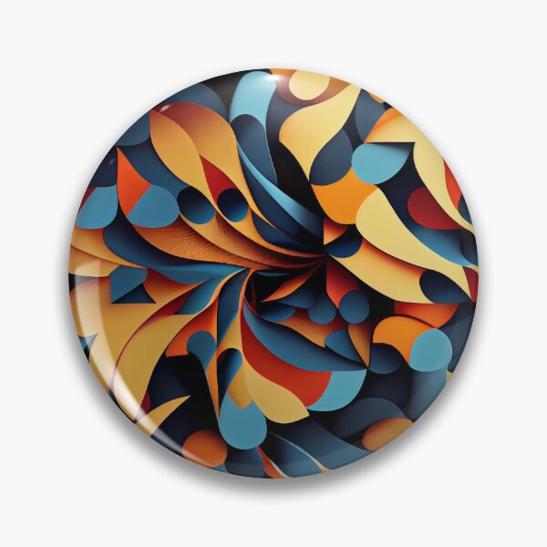 Artikelvorschau, Dazzling Irregular Dynamic Minimalist Pattern Digital Painting entworfen und verkauft von CodeAndColors.