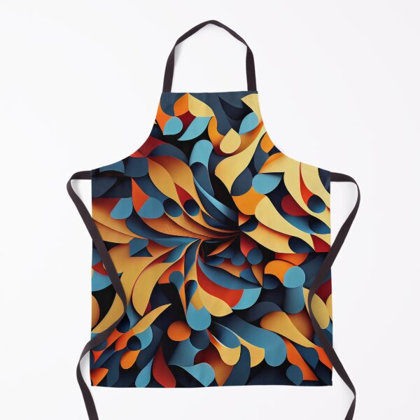 Aperçu de l'œuvre Dazzling Irregular Dynamic Minimalist Pattern Digital Painting créée et vendue par CodeAndColors.