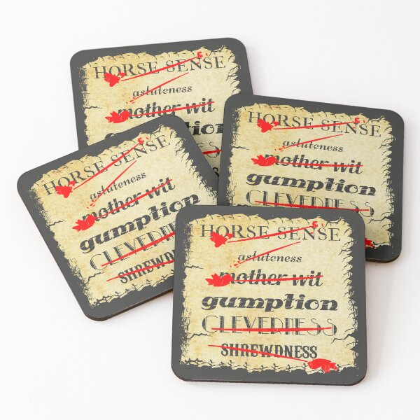 Item preview, Know your Words No 4 - Gumption designed and sold by Fun Funky Designs.