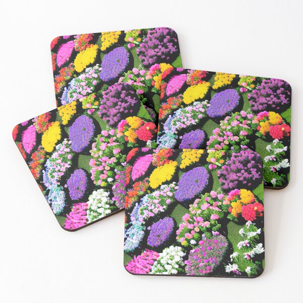 Item preview, Bed of many coloured flowers  designed and sold by David-Howells.