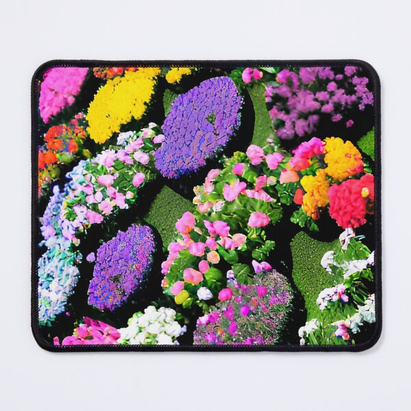 Item preview, Bed of many coloured flowers  designed and sold by David-Howells.