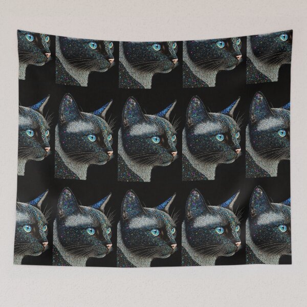 Item preview, Snowshoe Sparkle Cat 15 designed and sold by idreamaboutcats.