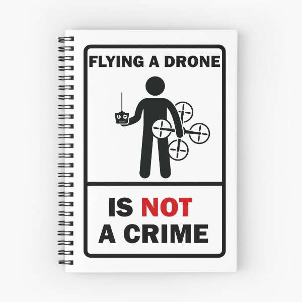 Item preview, Flying A Drone is Not A Crime (Black Image) designed and sold by Geeztown.