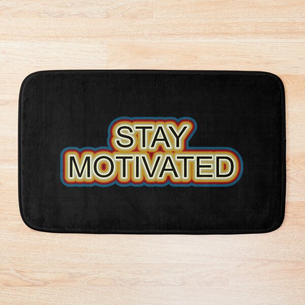 Item preview, Stay Motivated Retro Design designed and sold by GaryDobson.
