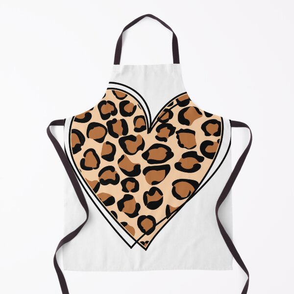 Item preview, Leopard pattern heart designed and sold by sheelashop.