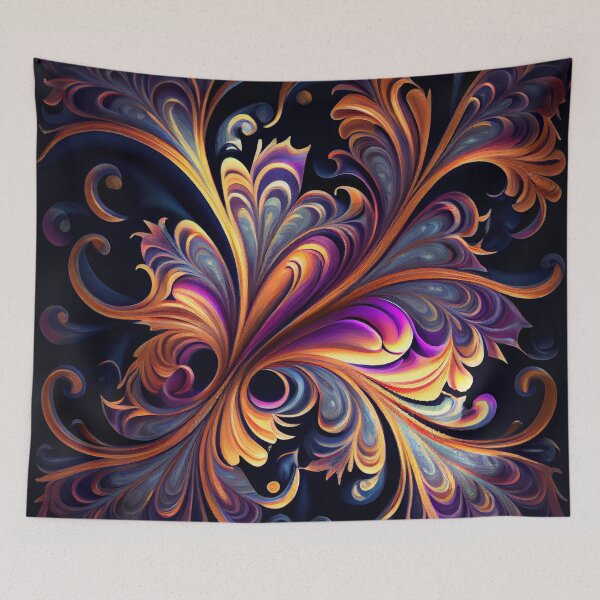 Item preview, Cool Dreamy Elegant Vivid Transitional Pattern Digital Painting designed and sold by CodeAndColors.
