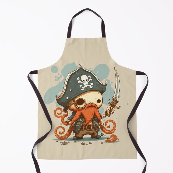 Item preview, Octopus Pirate designed and sold by Ironicdoll.