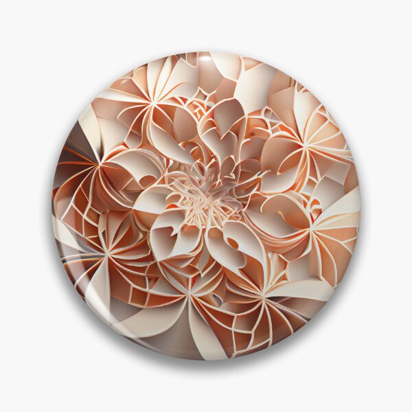 Artikelvorschau, Three Dimensional Delicate Pattern Digital Painting entworfen und verkauft von CodeAndColors.