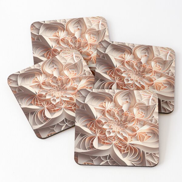 Item preview, Three Dimensional Delicate Pattern Digital Painting designed and sold by CodeAndColors.