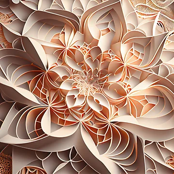 Vorschaubild zum Design Three Dimensional Delicate Pattern Digital Painting von CodeAndColors